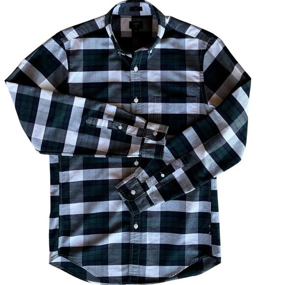 EUC J. Crew Oxford Shirt Size Small Slim Long Sleeve Button Down - Picture 2 of 7